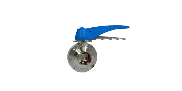 Válvula Borboleta Sanitária em Inox 304 ou 316L