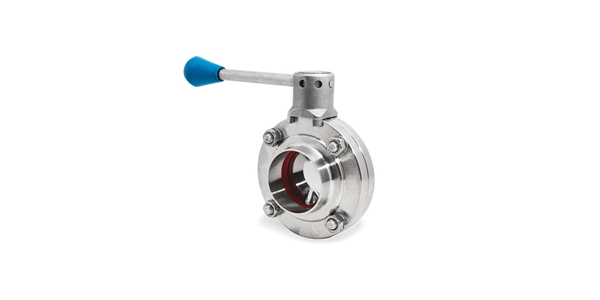 Válvula Borboleta Sanitária em Inox 304 ou 316L